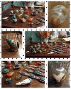 Grote partij prachtige Tibetaanse sieraden met edelstenen, Sieraden, Tassen en Uiterlijk, Antieke sieraden, Ophalen of Verzenden