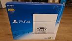 PS4 WIT + 2 CONTROLERS + 8 SPELLEN, Spelcomputers en Games, Spelcomputers | Sony PlayStation 4, Ophalen, Met 2 controllers, Original