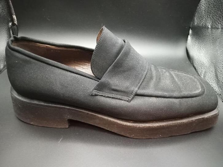 Zwart Retro Armando Pollini heren loafers  (43 - Italy), Kleding | Heren, Schoenen, Gedragen, Loafers, Zwart, Ophalen of Verzenden