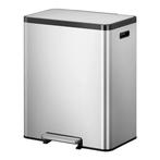Pedaalemmer EKO EcoCasa II Recycle 36+24L Mat RVS, Ntv, Nieuw, Ophalen of Verzenden, Rvs