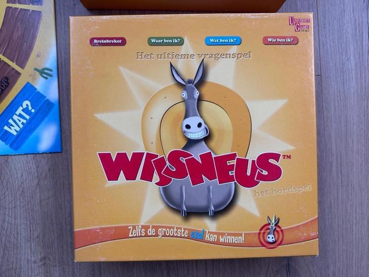 Wijsneus bordspel, Hobby en Vrije tijd, Gezelschapsspellen | Bordspellen, Gebruikt, Vijf spelers of meer, Ophalen