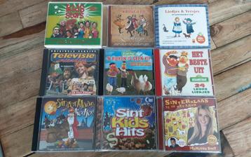 9x cd's voor kinderen + 2 Luisterboeken. Van ieder wat wils beschikbaar voor biedingen
