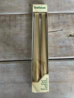 set van 2 lange gouden kaarsen. Bolsius. NIEUW., Ophalen, Overige materialen, 25 tot 50 cm, Nieuw