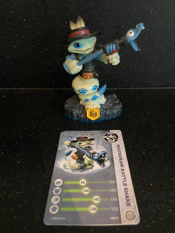 Skylanders swap force quick draw rattle shake met kaart, Spelcomputers en Games, Games | Overige, Ophalen of Verzenden