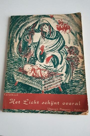 Kerst boek Het Licht Schijnt Overal 1958 Godsdienst beschikbaar voor biedingen
