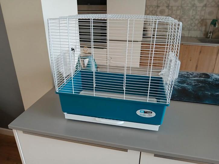 Vogelkooi Ferplast, Dieren en Toebehoren, Vogels | Hokken en Kooien, Zo goed als nieuw, Vogelkooi, Metaal, Ophalen