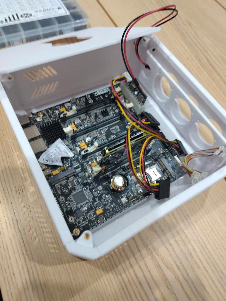 3D Geprinte Custom Case voor Turing Pi 2, Computers en Software, Desktop Pc's, Nieuw, Onbekend, Minder dan 4 GB, Ophalen of Verzenden