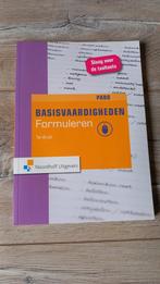 F.C.A. Brouwer - Basisvaardigheden formuleren, Ophalen of Verzenden, Zo goed als nieuw, F.C.A. Brouwer