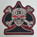 Rugpatch Ace skull 13, Motoren, Accessoires | Overige, Nieuw, Patches