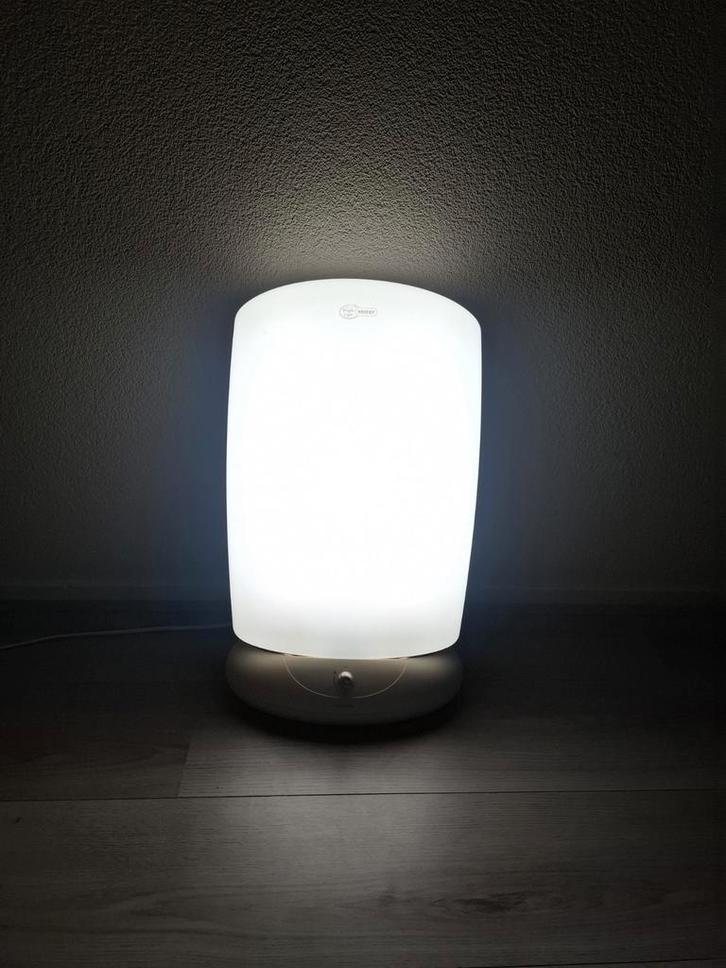 Daglichtlamp - Helpt tegen winterblues!, Huis en Inrichting, Lampen | Vloerlampen, Zo goed als nieuw, Minder dan 100 cm, Kunststof