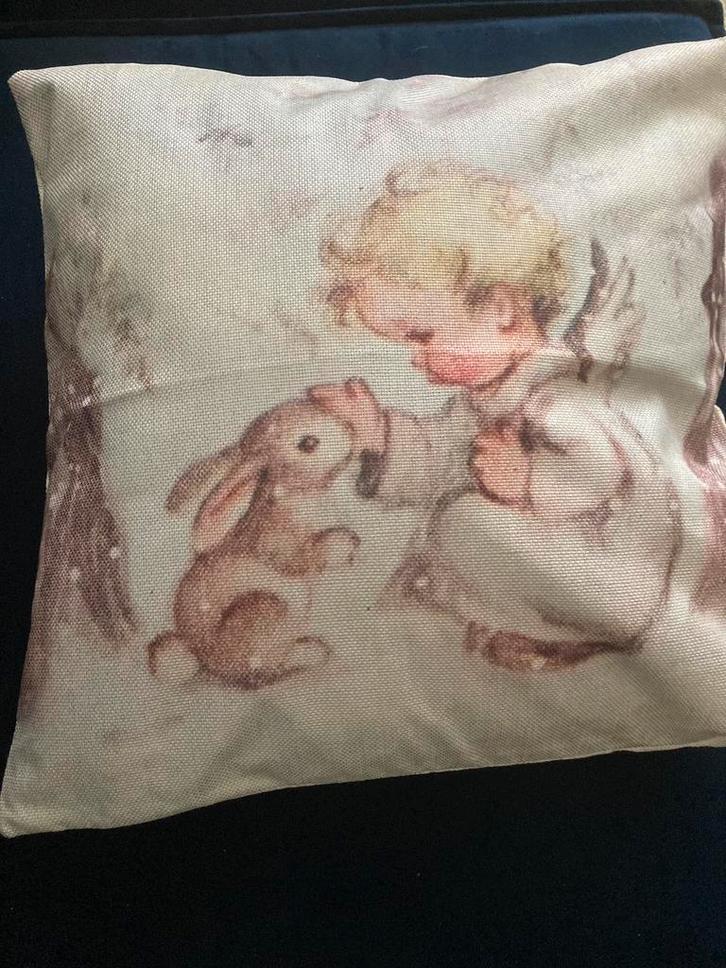 Kerstdecoratie engeltje kussenhoes kerstengel kerstboom ster, Diversen, Kerst, Nieuw, Ophalen of Verzenden