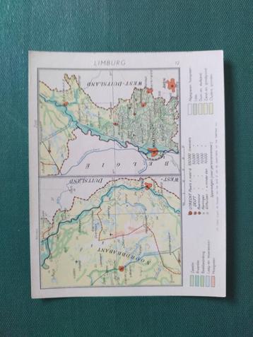 oude KING kaarten provincies (9 stuks), uitzoeken € 1,00/st beschikbaar voor biedingen