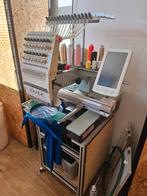 Borduurmachine 15 naalden, Hobby en Vrije tijd, Ophalen, Gebruikt