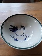 Oud Frans Aardewerk Kip Schaal, Antiek en Kunst, Ophalen of Verzenden