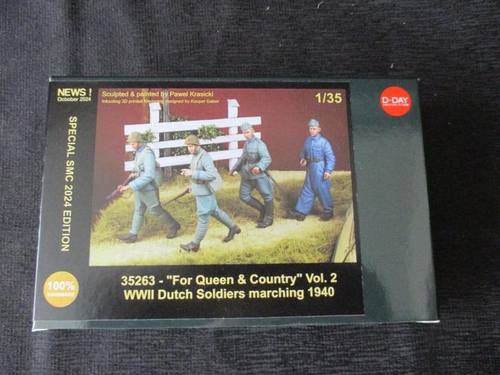 H-445,D-DAY 1-35,NO,35263,"For Queen & Country" Vol.2,Dutch, Hobby en Vrije tijd, Modelbouw | Figuren en Diorama's, Nieuw, Ophalen of Verzenden