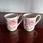 Johnson Brothers/Bros ROSE CHINTZ  2 senseo mokjes puntgaaf, Overige typen, Ophalen of Verzenden, Zo goed als nieuw, Overige stijlen