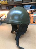 militaire motorhelm pothelm jaren 50, Ophalen of Verzenden, Landmacht, Nederland, Helm of Baret