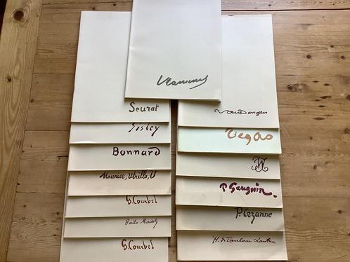 Cezanne, Degas, Gauguin, Turner, Toulouse Lautrec e.a., Boeken, Kunst en Cultuur | Beeldend, Zo goed als nieuw, Schilder- en Tekenkunst