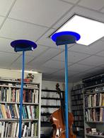 2x Memphis Design Uplight vloerlamp, Ophalen, Memphis Design Uplight Italiaans Murano, Zo goed als nieuw, Glas