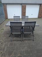 royal garden tuinset campingset tuinstoelen  tuintafel, Ophalen, Gebruikt, Overige materialen