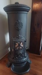 Leuke (gas)- potkachel  "de Godin", Ophalen, Gebruikt, Gas, Gaskachel