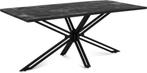 Eettafel Yana rechthoek mango zwart 6 maten leverbaar| Websh, Modern design, Nieuw, Vijf personen of meer, Metaal