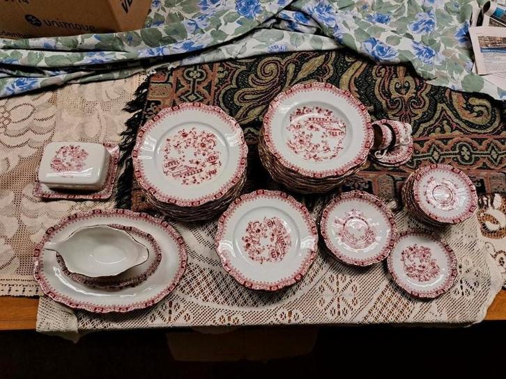 45 st Seltmann Weiden servies platte diepe boterham borden, Antiek en Kunst, Antiek | Servies los, Ophalen