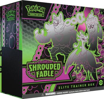 Pokémon Shrouded Fable Elite Trainer Box beschikbaar voor biedingen
