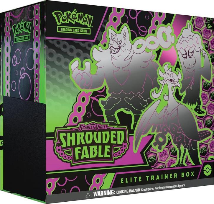 Pokémon Shrouded Fable Elite Trainer Box, Hobby en Vrije tijd, Verzamelkaartspellen | Pokémon, Nieuw, Boosterbox, Foil, Ophalen of Verzenden