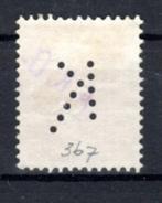 PF.25-2.20101898 : Perfin &@  K  @& on Y.51., Ophalen of Verzenden, T/m 1940, Gestempeld