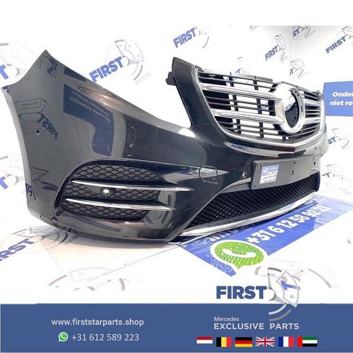 W447 V KLASSE VOORBUMPER ZWART + GRIL COMPLEET VITO 2014-202, Auto-onderdelen, Carrosserie en Plaatwerk, Bumper, Mercedes-Benz
