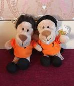 2x leeuw knuffel oranje Koningsdag 2 8 knuffeltje voetbal, Ophalen of Verzenden, Nieuw, Overige typen