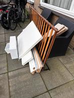 Eenpersoonsbed met planken - Gratis af te halen!, Huis en Inrichting, Ophalen, Gebruikt