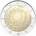 2 euro UNC Estland 2015 - 30 Jaar Europese vlag 2015, Ophalen of Verzenden, Overige landen, 2 euro, Losse munt