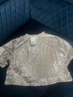 Glitter Crop Top - Feestelijk!, Overige kleuren, Nieuw, Korte mouw, Ophalen
