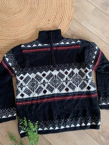 Crane wollen trui L XL wool jumper windstopper beschikbaar voor biedingen