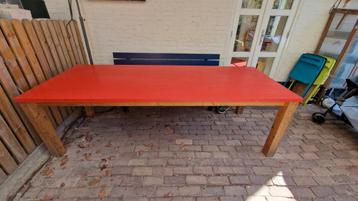 Grenen eettafel, groot beschikbaar voor biedingen