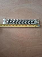 Zware, grove Armband Joost xxl, Sieraden, Tassen en Uiterlijk, Armbanden, Ophalen, Zo goed als nieuw, Zilver, Zilver