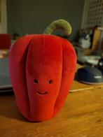 Jellycat Paprika Bell Pepper - Zeldzaam!, Ophalen of Verzenden, Zo goed als nieuw, Overige typen