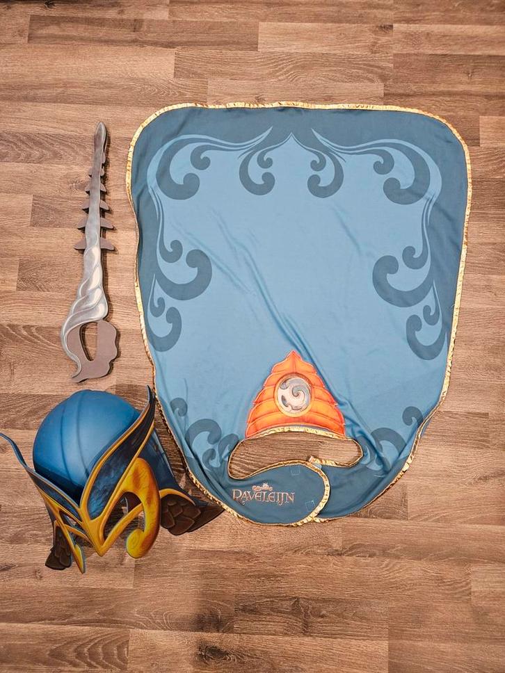 Ridder Lisa Raveleijn Set - Efteling, Kinderen en Baby's, Carnavalskleding en Verkleedspullen, Zo goed als nieuw, Jongen of Meisje