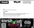 Walibi Fright Nights/ 25-10-25/ 6 tickets, Tickets en Kaartjes, Drie personen of meer
