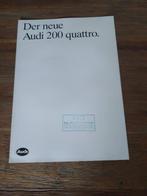 Der Neue Audi 200 Quattro 9 / 1984 8 pag., Verzenden, Zo goed als nieuw, Audi