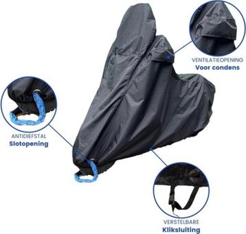 Scooterhoes met windscherm - maat L - waterdicht  beschikbaar voor biedingen