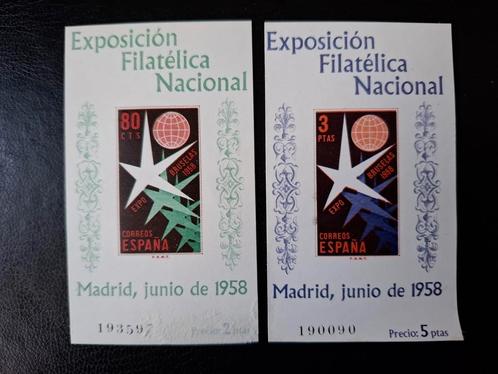 Spanje 1958 Philatec Exhibition, Postzegels en Munten, Postzegels | Europa | Spanje, Postfris, Ophalen of Verzenden