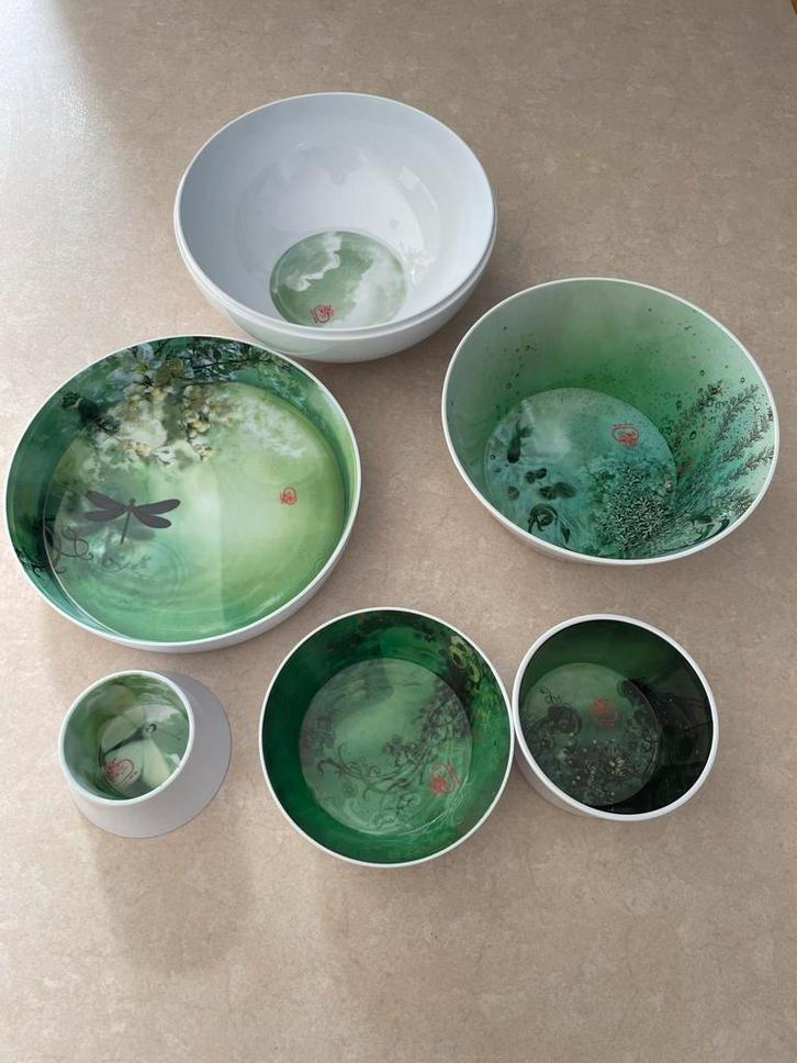 Ibride Ming Servies - Uniek Design!, Huis en Inrichting, Keuken | Servies, Gebruikt, Schaal of Schalen, Overige stijlen, Ophalen of Verzenden