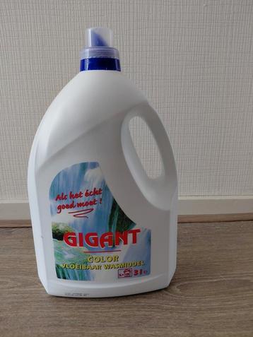 Vloeibaar wasmiddel 3 liter Gigant beschikbaar voor biedingen