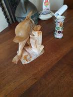 Onyx Dolfijn Beeld, Antiek en Kunst, Ophalen of Verzenden