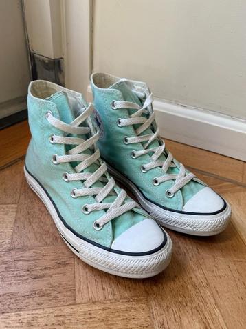 Schoenen Converse All Star 37 mintgroen turquoise beschikbaar voor biedingen