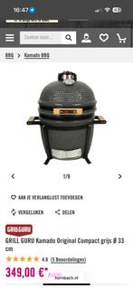Grill Guru Compact Kamado BBQ, Tuin en Terras, Houtskoolbarbecues, Ophalen, Gebruikt