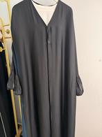 Elegante zwarte Abaya / Kimono, Maat 38/40 (M), Verzenden, Zwart, Zo goed als nieuw